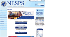 Desktop Screenshot of nesps.org