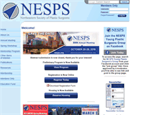 Tablet Screenshot of nesps.org